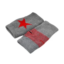 Other*Boogzel Clothing 2000's Star Knitted Fingerless Gloves
