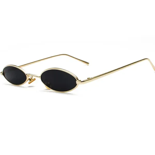 Sunglasses*Boogzel Clothing 00's Style Skinny Oval Sunglasses