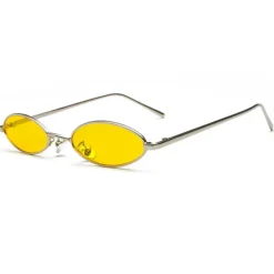 Sunglasses*Boogzel Clothing 00's Style Skinny Oval Sunglasses
