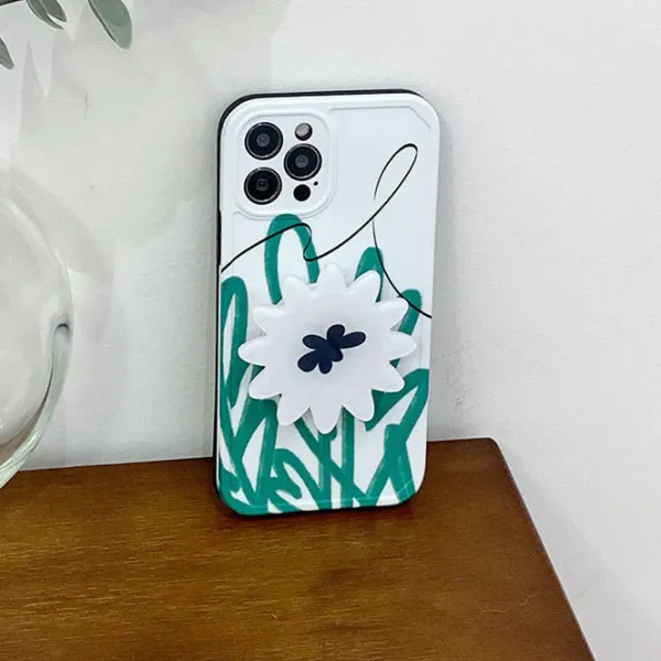Iphone Cases*Boogzel Clothing Sage Green Flower iPhone Case