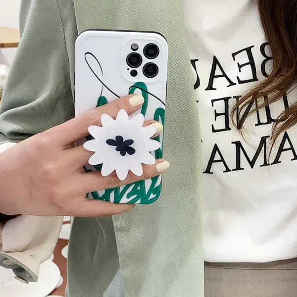 Iphone Cases*Boogzel Clothing Sage Green Flower iPhone Case