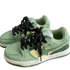 Classics|Aesthetic Sneakers*Boogzel Clothing Sage Star Sneakers Green
