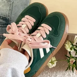 Aesthetic Sneakers*Boogzel Clothing Saturday School Sneakers in Green
