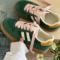 Aesthetic Sneakers*Boogzel Clothing Saturday School Sneakers in Green