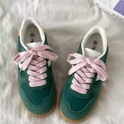 Aesthetic Sneakers*Boogzel Clothing Saturday School Sneakers in Green