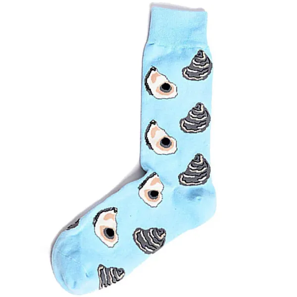 Socks*Boogzel Clothing Scallop Socks Blue