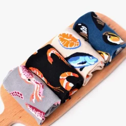 Socks*Boogzel Clothing Scallop Socks Blue