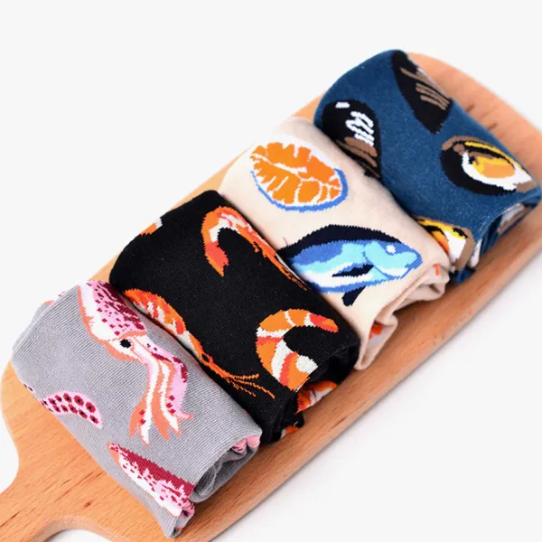 Socks*Boogzel Clothing Scallop Socks Blue