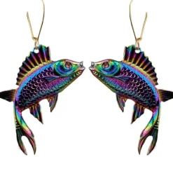 Earrings*Boogzel Clothing Scarab Earrings