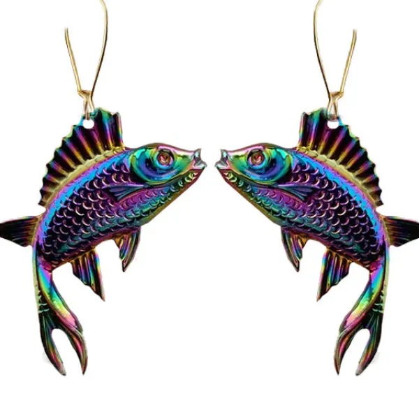 Earrings*Boogzel Clothing Scarab Earrings