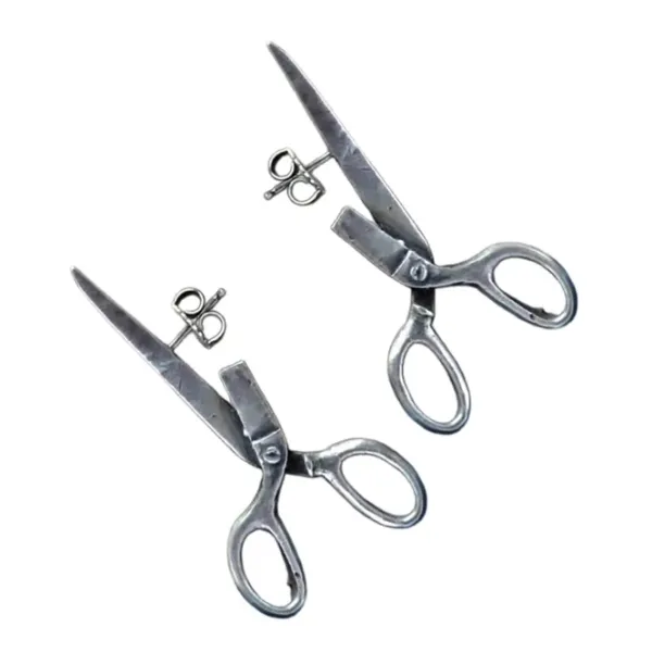 Earrings*Boogzel Clothing Scissors Earrings Silver