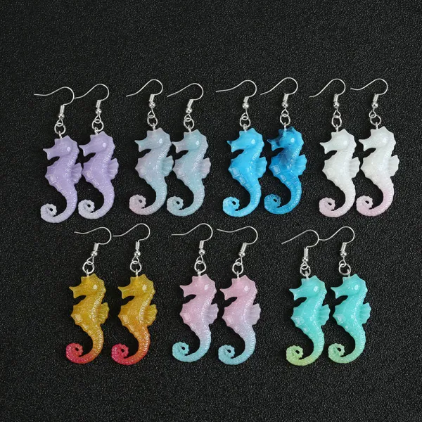 Earrings*Boogzel Clothing Sea Horse Earrings
