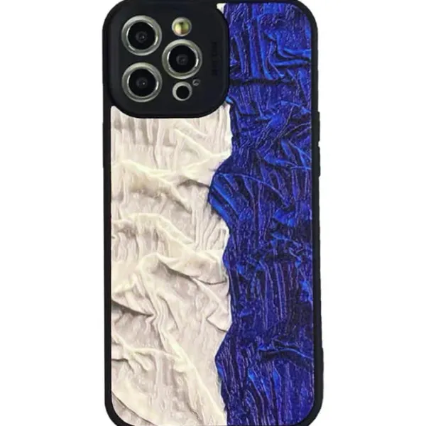 Iphone Cases*Boogzel Clothing Sea Waves iPhone Case Blue/white