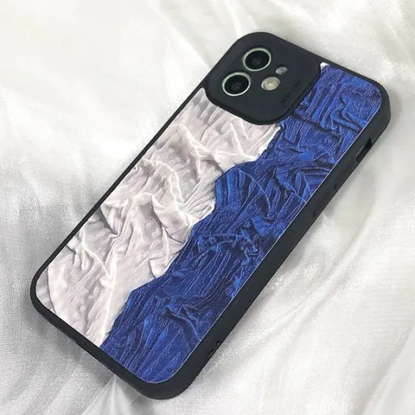 Iphone Cases*Boogzel Clothing Sea Waves iPhone Case Blue/white
