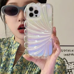 Iphone Cases*Boogzel Clothing Seashell iPhone Case Holographic
