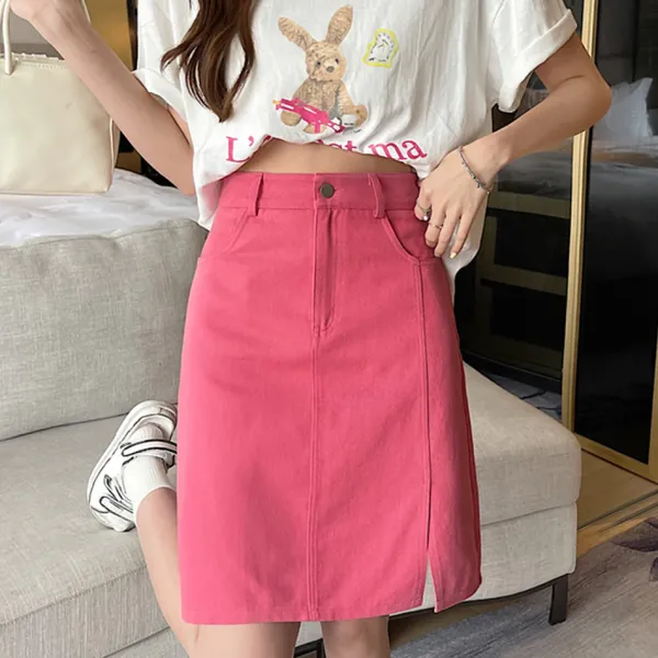 Skirts*Boogzel Clothing Secret Crush Knee-Length Skirt