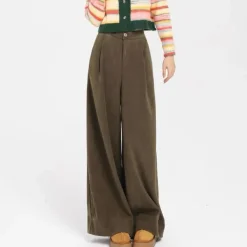 Pants & Trousers*Boogzel Clothing Secret Crush Wide Leg Cord Pants