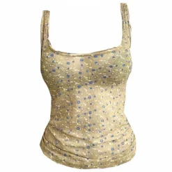 Y2K Tops*Boogzel Clothing Secret Garden Mesh Tank Top