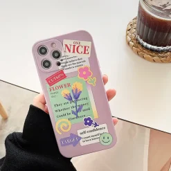 Iphone Cases*Boogzel Clothing Self Confidence iPhone Case Purple