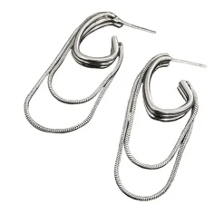 Earrings*Boogzel Clothing Self Made Chain Earrings