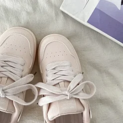 Aesthetic Sneakers*Boogzel Clothing Self Made Skater Sneakers in Pink