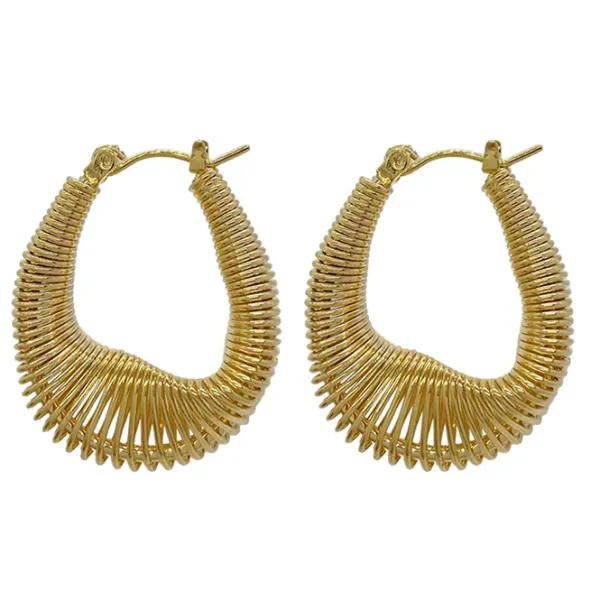Earrings*Boogzel Clothing Self Made Vintage Earrings Gold