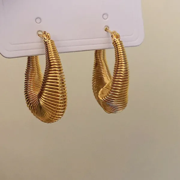Earrings*Boogzel Clothing Self Made Vintage Earrings Gold