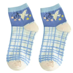 Socks*Boogzel Clothing Shallow Socks Blue