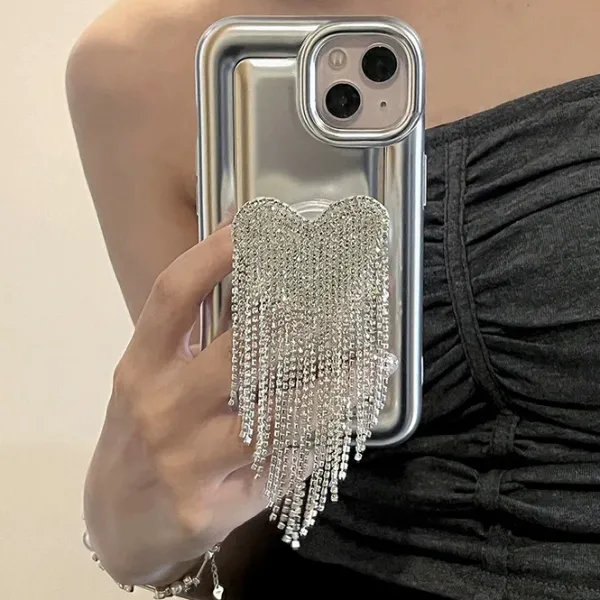Iphone Cases*Boogzel Clothing Shiny Queen iPhone Case Silver