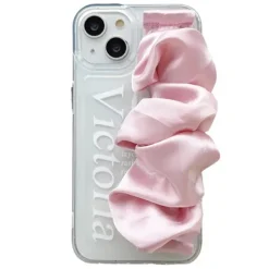 Iphone Cases|Hair Accessories*Boogzel Clothing Silk Scrunchie iPhone Case Pink
