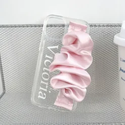 Iphone Cases|Hair Accessories*Boogzel Clothing Silk Scrunchie iPhone Case Pink