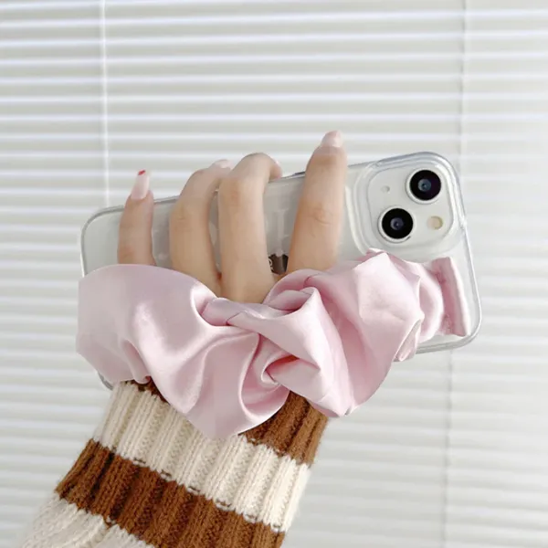 Iphone Cases|Hair Accessories*Boogzel Clothing Silk Scrunchie iPhone Case Pink