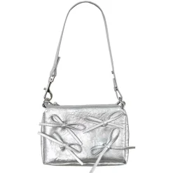 Bags & Purses*Boogzel Clothing Bows Shoulder Bag Silver
