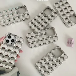 Iphone Cases*Boogzel Clothing Bubble iPhone Case Silver