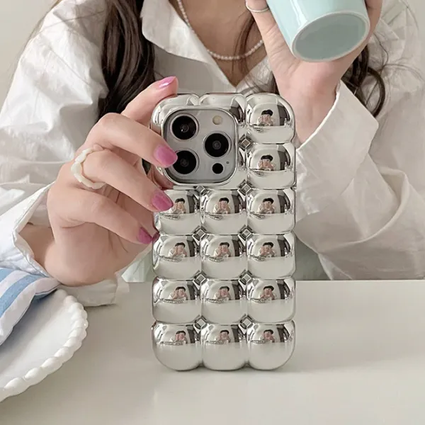 Iphone Cases*Boogzel Clothing Bubble iPhone Case Silver