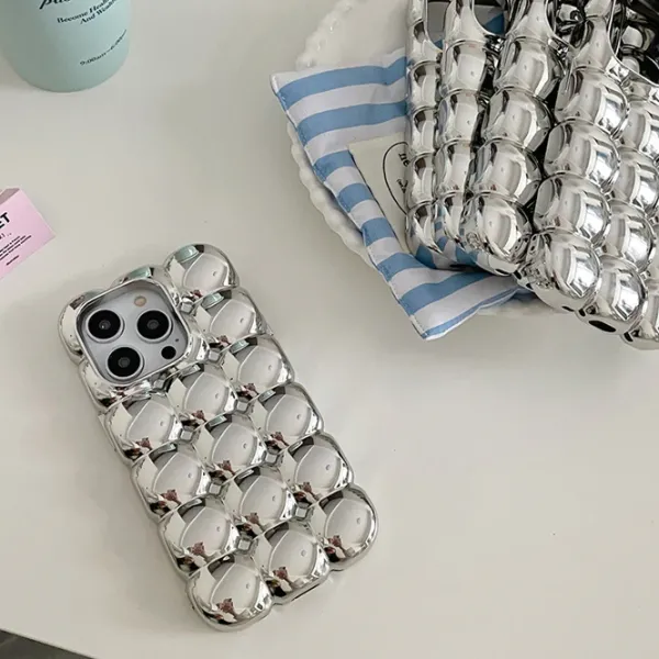 Iphone Cases*Boogzel Clothing Bubble iPhone Case Silver