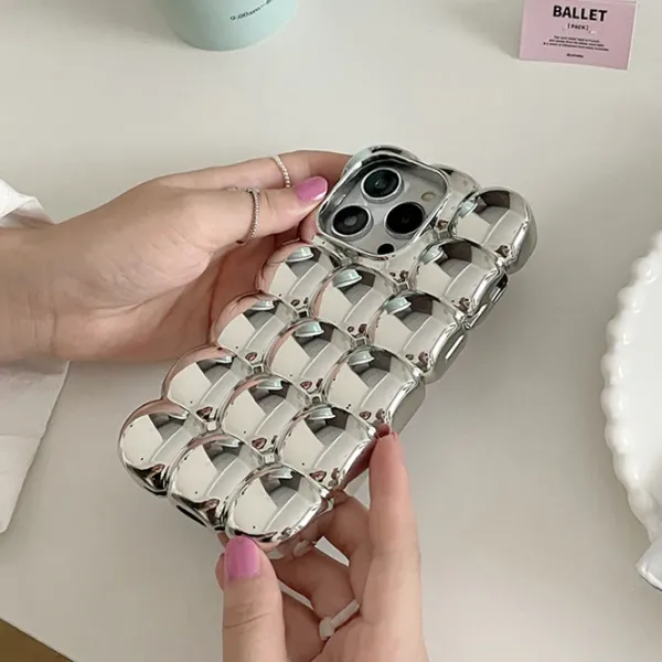 Iphone Cases*Boogzel Clothing Bubble iPhone Case Silver