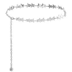 Belts & Chains*Boogzel Clothing Star Chain Belt Silver