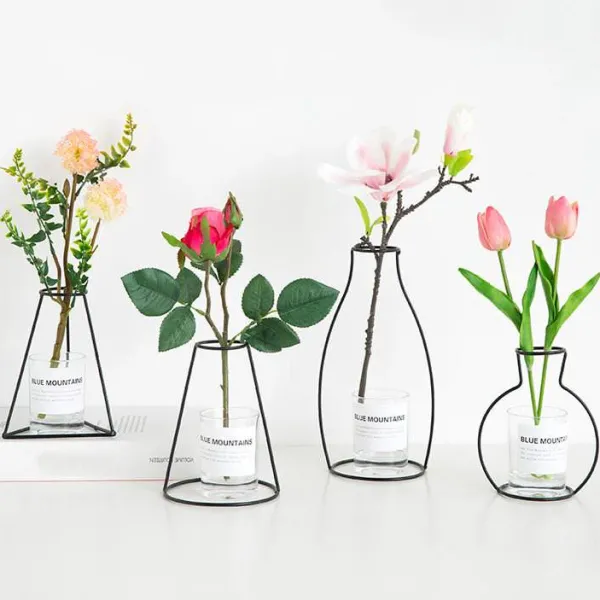 Flower Vases|Aesthetic Room Decor*Boogzel Clothing Simplicity Wire Vase