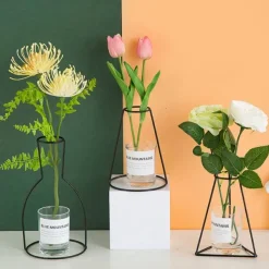 Flower Vases|Aesthetic Room Decor*Boogzel Clothing Simplicity Wire Vase