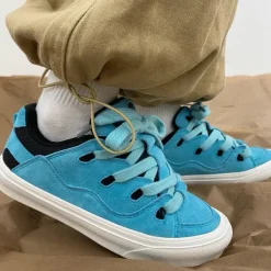 Classics|Aesthetic Sneakers*Boogzel Clothing Skater Sneakers Blue