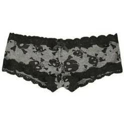 Underwear*Boogzel Clothing Skull Print Lace Panty