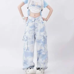 Pants & Trousers*Boogzel Clothing Sky Cargo Pants Blue
