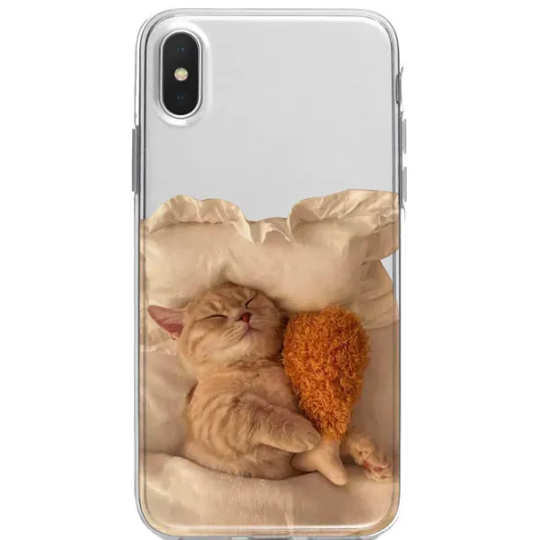 Iphone Cases*Boogzel Clothing Sleeping Cat iPhone Case
