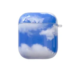 Iphone Cases*Boogzel Clothing Smile Clouds AirPods Case Blue
