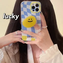 Iphone Cases*Boogzel Clothing Smile Day Indie iPhone Case Blue/yellow