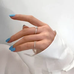 Rings*Boogzel Clothing Smile Pearl Ring White
