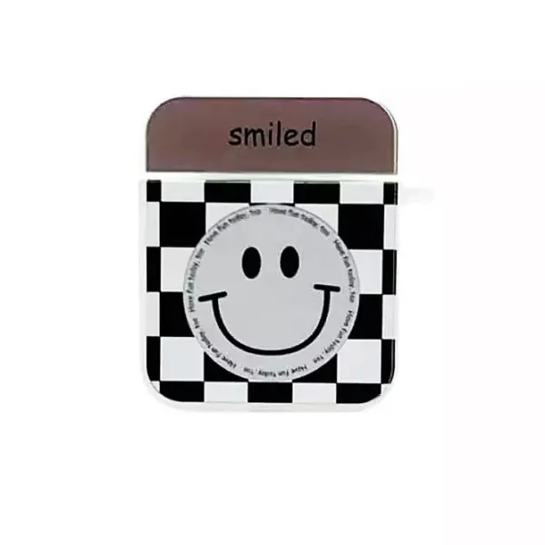 Iphone Cases*Boogzel Clothing Smiled AirPods Case Black/white