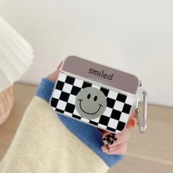 Iphone Cases*Boogzel Clothing Smiled AirPods Case Black/white