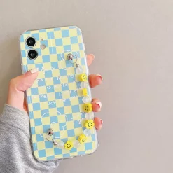 Iphone Cases*Boogzel Clothing Smiley Beaded Checker iPhone Case